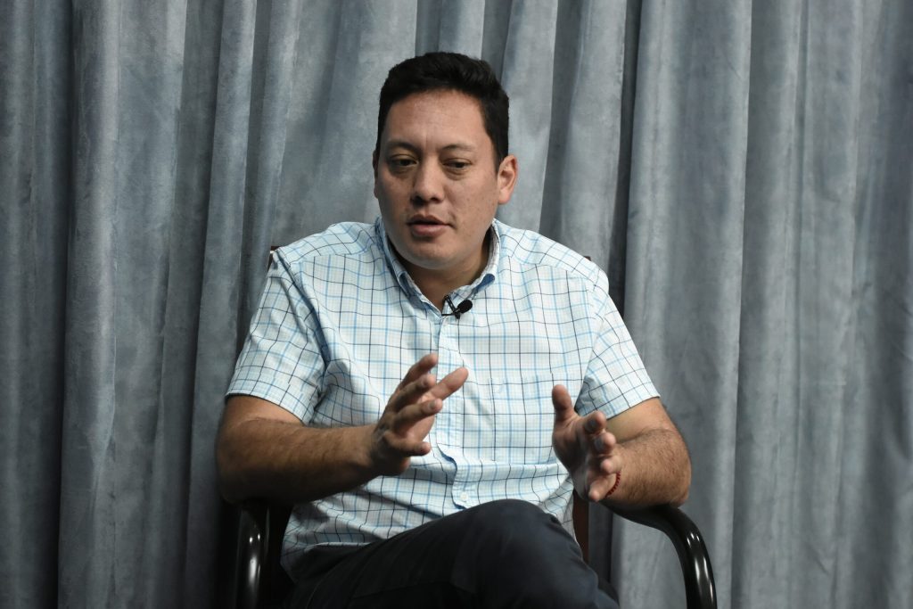 El alcalde Cristian Zamora propone un dialogo en Cuenca en el contexto del paro nacional. /XCA