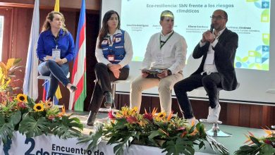 Prefecto Juan Cristóbal Lloret expone en Colombia proyectos sobre cambio climático en Azuay.