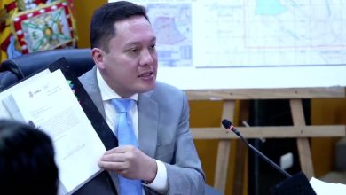 El Alcalde se refirió sobre presuntas irregularidades en el catastro del predio de la empresa minera Dundee Precious Metals. /Cortesía