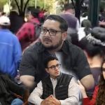 Durante la marcha, un grupo de ciudadanos aprovecharon para recolectar firmas para revocar de sus funciones a tres legisladores provinciales y uno suplente. /Cortesía