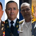 El presidente Noboa renovó la cúpula militar este lunes 1 de septiembre de 2025. /Cortesía