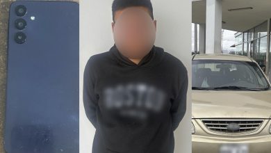 Este vehículo reportado como robado fue recuperado en Cuenca. Además, hay un detenido. /Fotos Policía Nacional