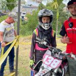 'Fishita' Carrillo, junto a su padre, Fernando.