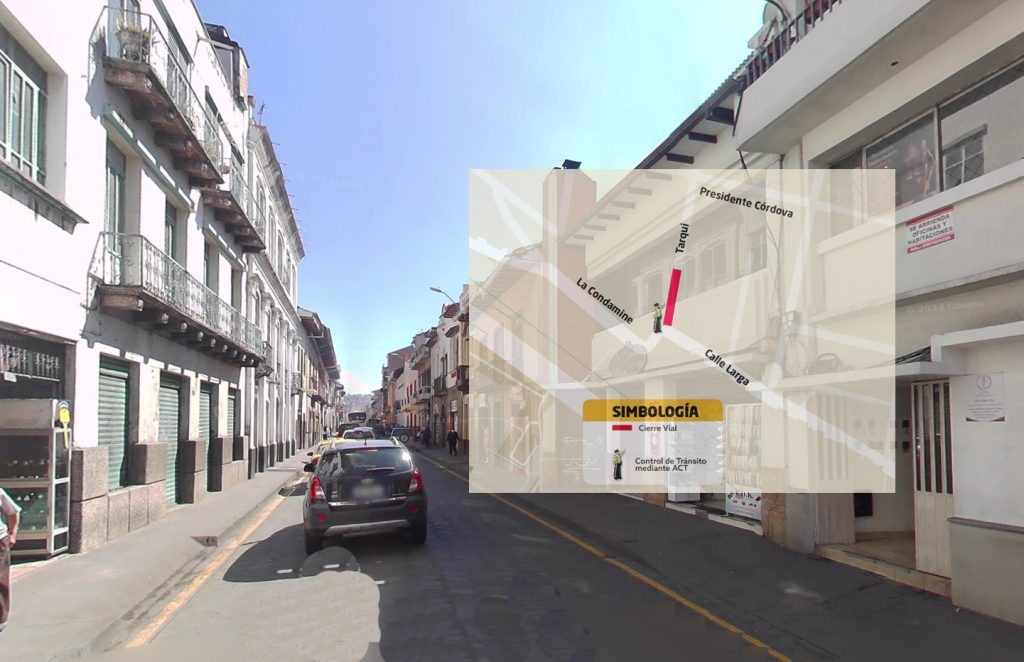 Desde el sábado 6 de septiembre hasta el domingo 7 se cerrará una vía del centro de la ciudad. /Cortesía