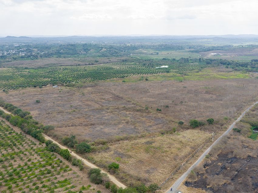 La propuesta del Municipio de Guayaquil es construir la nueva terminal aérea en Daular. /Cortesía