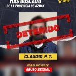 Detenido en Quito el más buscado de Azuay por abuso sexual.