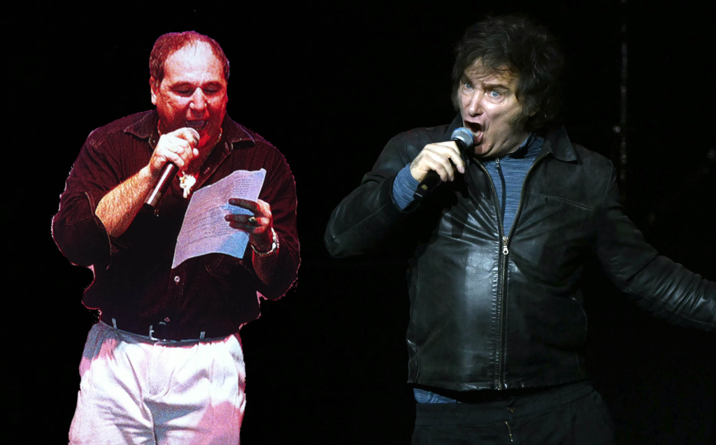 El presidente argentino Javier Milei dio un concierto en Argentina, algo similar a lo que hizo Abdalá Bucaram hace 30 años. /Cortesía