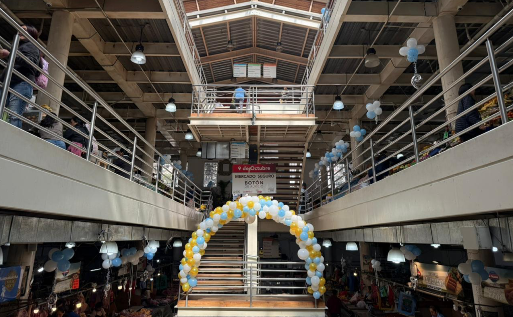 El Mercado 9 de Octubre se prepara para vivir un año más de aniversario. /Foto Municipio