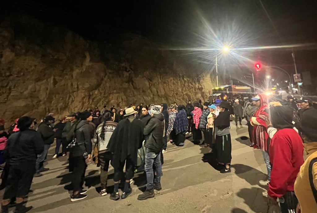 Rosa Elena Paqui, de Saraguro, falleció en el contexto del paro nacional en el que también participa el pueblo Kichwa Saraguro. /Cortesía