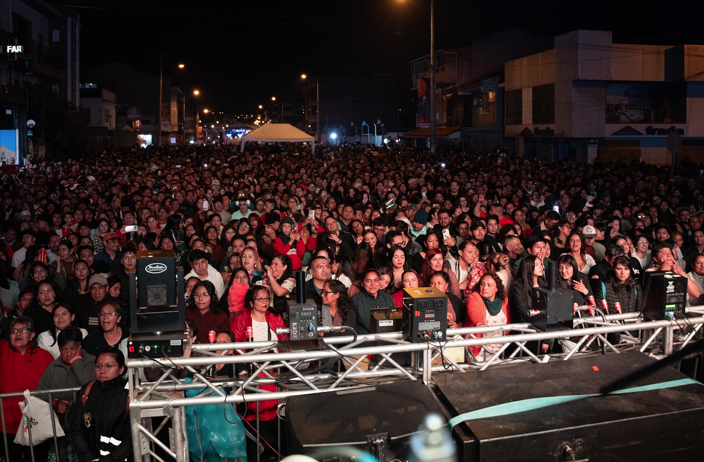 Los cierres de vías se prevén a lo largo de la avenida Huayna Cápac por el masivo evento denominado Huaynacapazo. /Cortesía