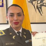 La ecuatoriana Cristina Ramos Bermeo es la única mujer latinoamericana que trabaj en la Interpol, en Lyon, Francia. /Cortesía