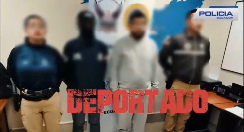 EE.UU., deportó a ecuatoriano acusado de doble asesinato en 2016 en Azuay.
