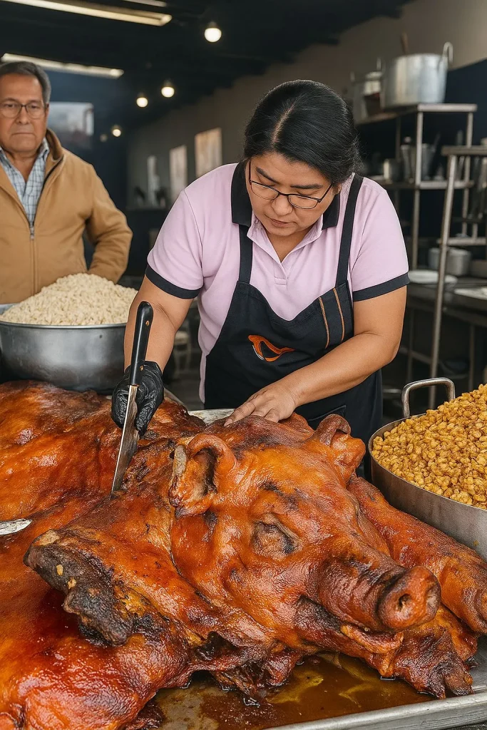 Hornado de Cuenca destaca en TasteAtlas como emblema de la gastronomía ecuatoriana.