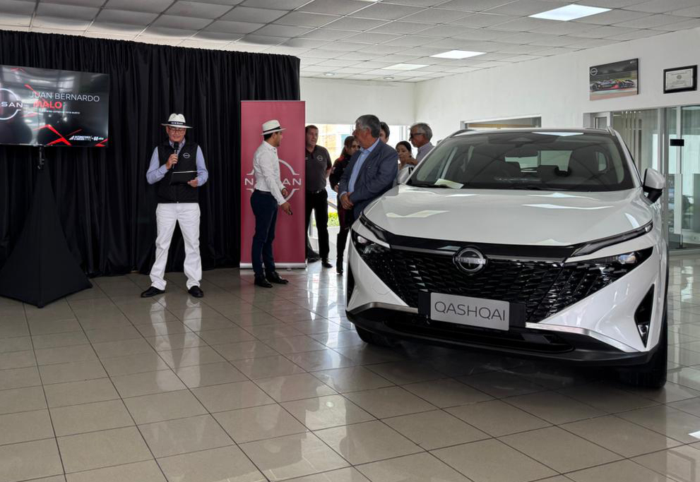En Cuenca se presentó de manera oficial el nuevo vehículo Nissan Qashqai 2026. /RDB