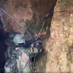 Militares destruyen siete campamentos de minería ilegal en Pucará, en Azuay.