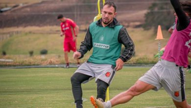 Lucas Mancinelli, jugador Deportivo Cuenca.