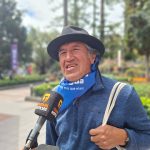 Lauro Sigcha, dirigente de la FOA, anunció que mantienen acciones entorno al paro nacional convocado por la Conaie. /JIP