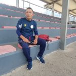 Carlos Vele, entrenador de marcha.