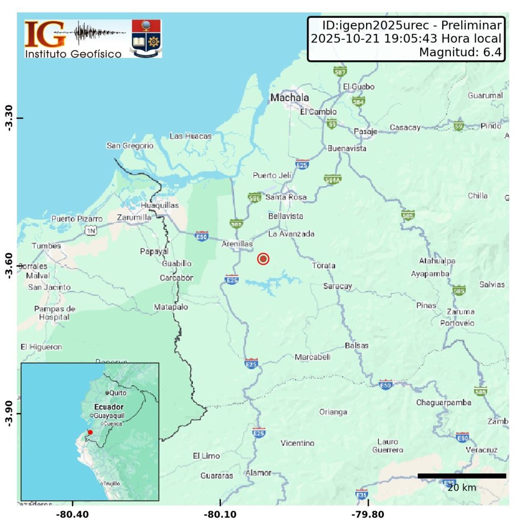 temblor Cuenca