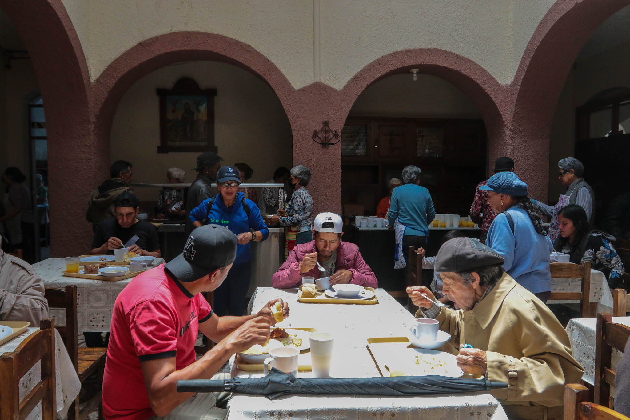 comedor comunitario de San Roque Cuenca