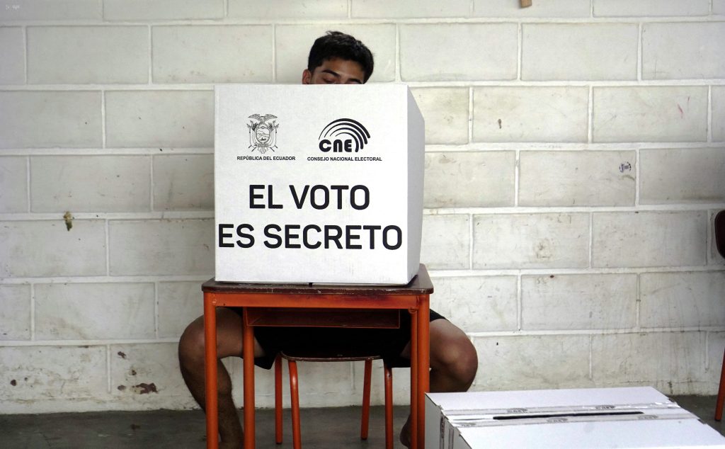El 16 de noviembre los ecuatorianos volvieron a las urnas. Foto: API