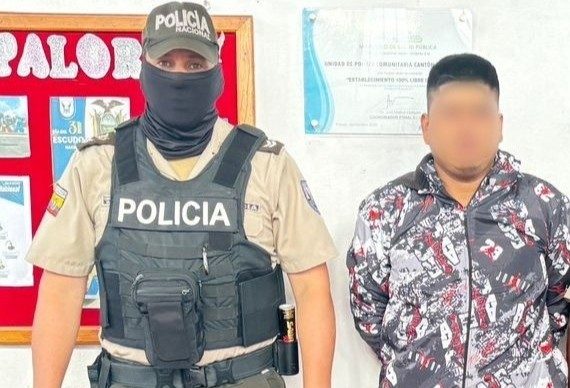 Este hombre fue detenido por intento de asesinato que dejó tres personas heridas. Foto: Policía Nacional