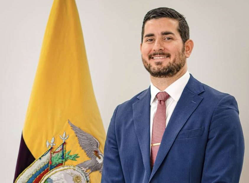 El presidente Daniel Noboa designó a Bernardo Antonio Cordovez Cereceda para que asuma la presidencia del IESS. Foto: Facebook