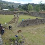 Minga para conservar el Complejo Arqueológico de Chobshi, en Sígsig.