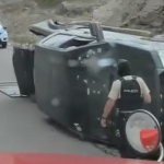 Captura del video del suceso compartido en redes sociales. /Cortesía