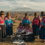 Las capacitaciones están dirigidas a mujeres rurales con el fin de que aprendan sobre tecnología abierta vinculada con el cuidado el medioambiente. /Foto generada con IA