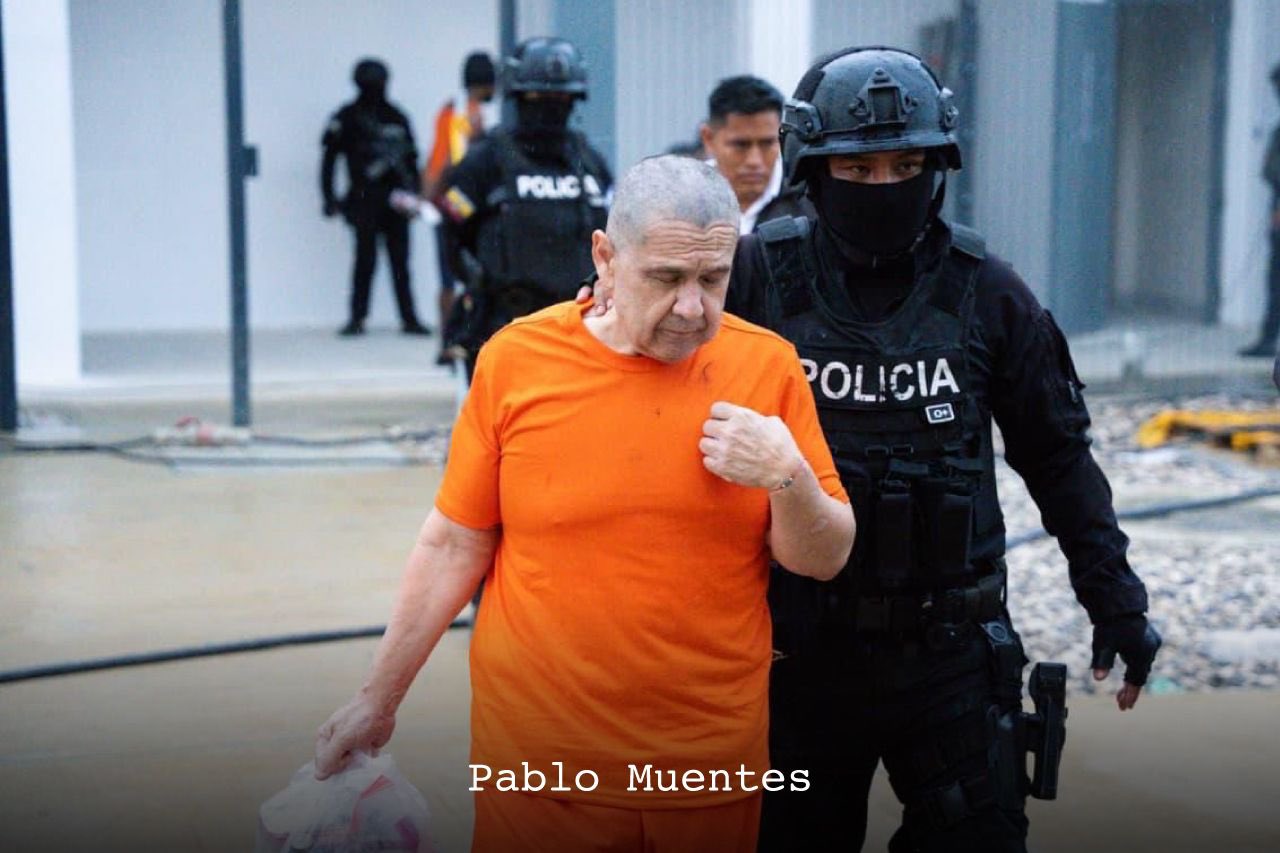 Entre los trasladados a la Cárcel del Encuentro está Pablo Muentes, sentenciado por delincuencia organizada.