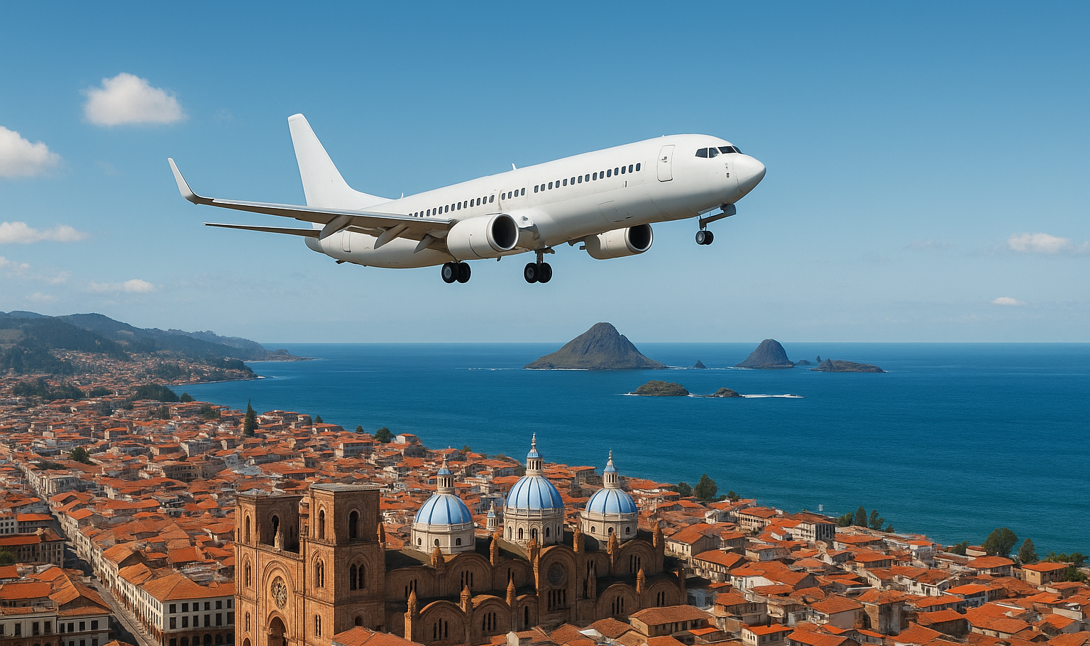 Cuenca se conectará de manera aérea con Galápagos. Foto: IA