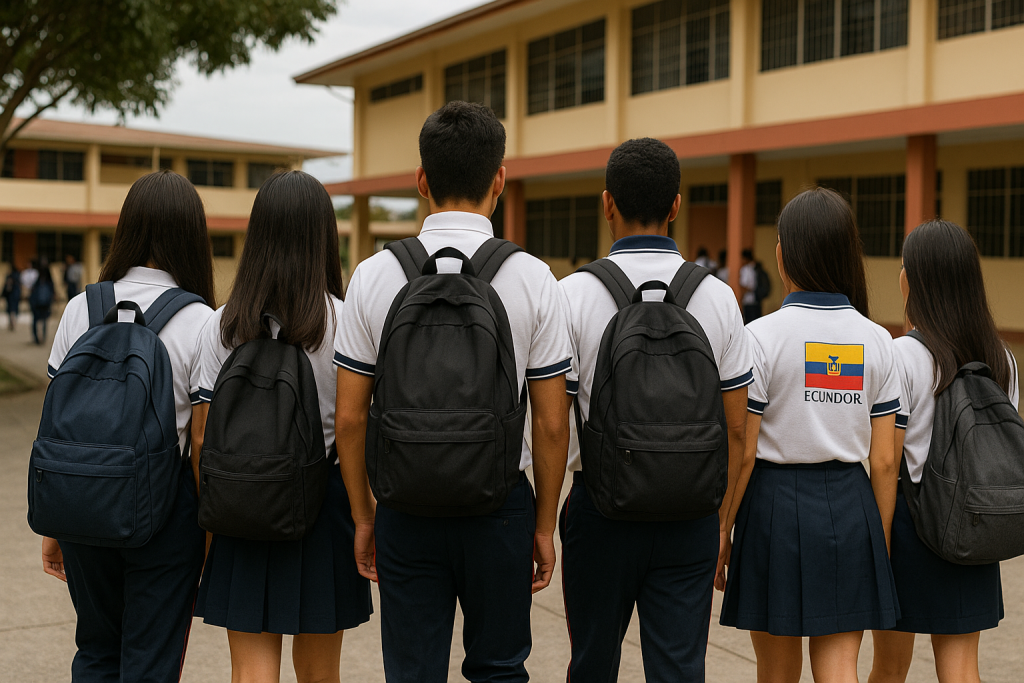 Los estudiantes cuyas escuelas y colegios sean recintos electorales tendrán clases no presenciales. Foto: IA