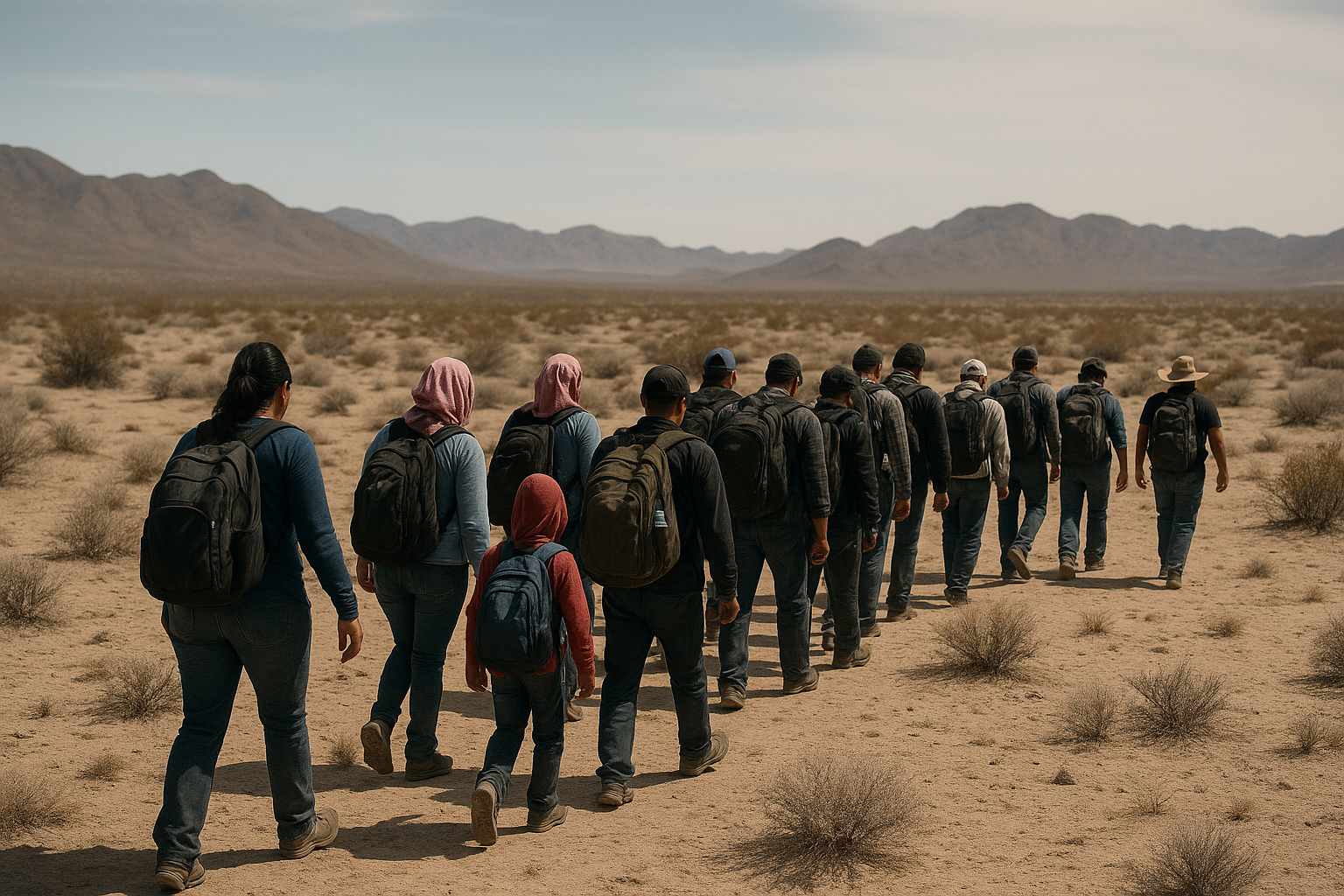 La migración ha disminuido, según datos del Gobierno de Ecuador. Foto: IA