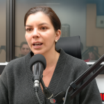 Irene Vélez mantuvo una entrevista la mañana de este 27 de noviembre de 2025. Foto captura