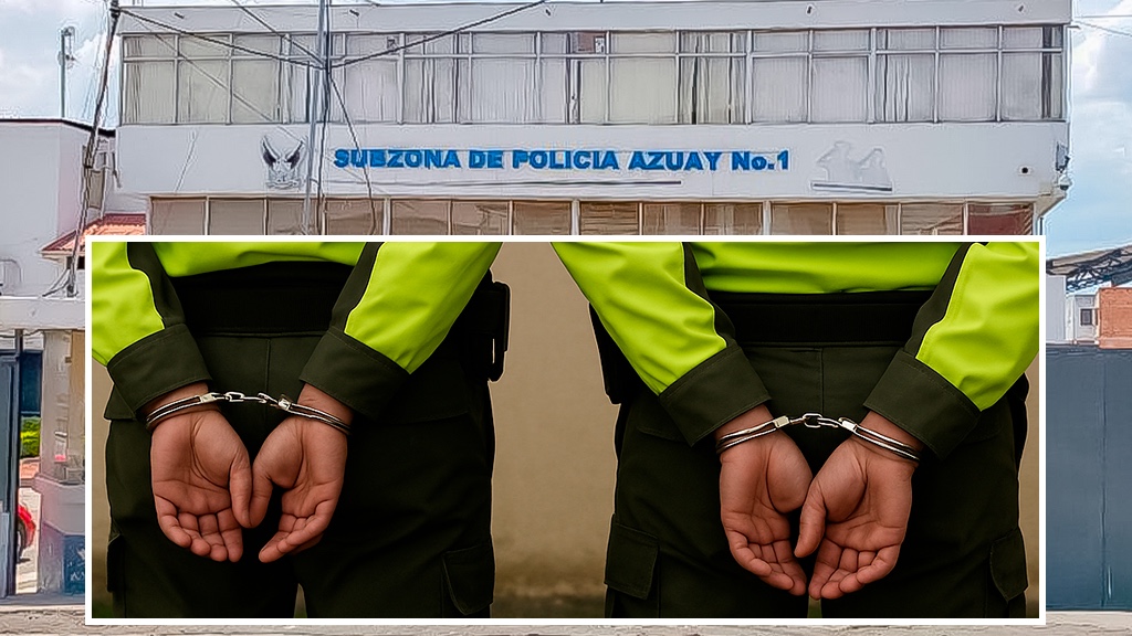 Dos policías detenidos en Cuenca y otros cinco en otras provincias acusados de integrar una banda delictiva.