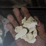 La Policía Nacional en el operativo decomisó base de cocaína. Foto: Fiscalía