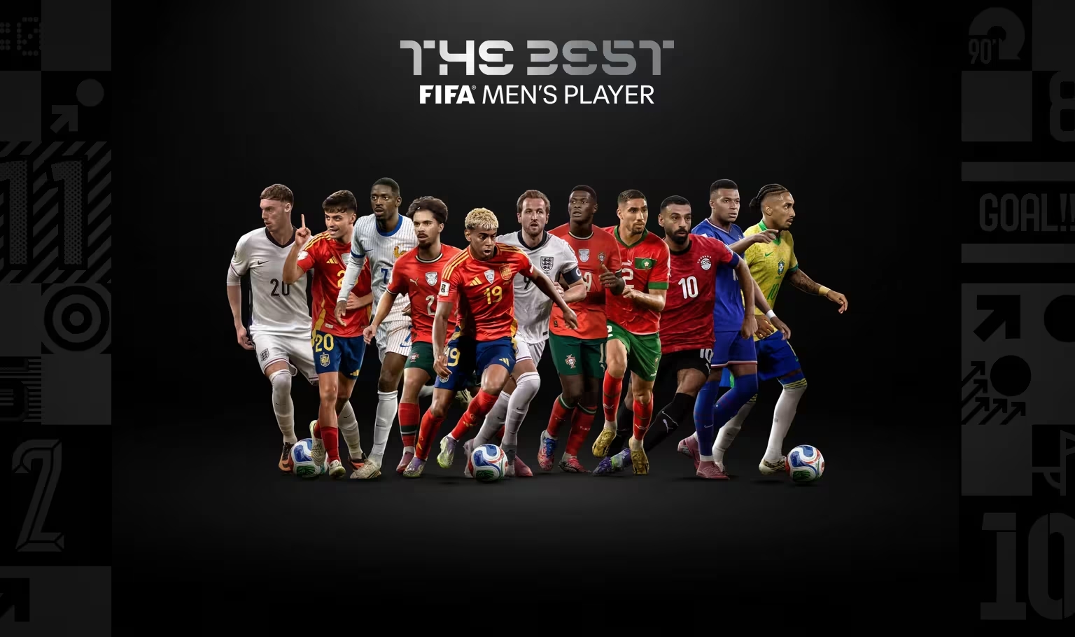 11 jugadores competirán por el premio The Best 2025. Foto: FIFA