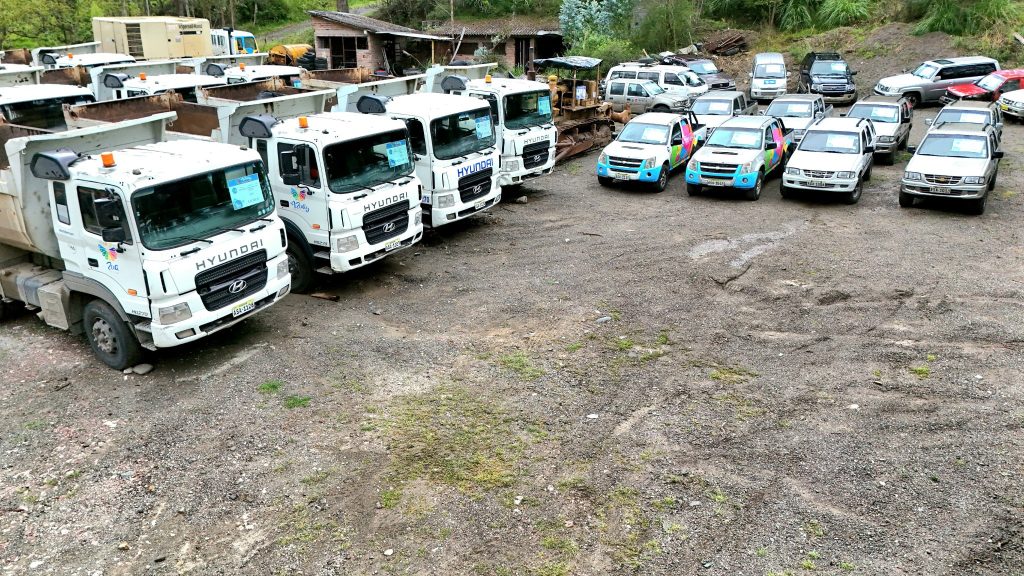 Prefectura de Azuay remata 62 vehículos. Será el 27 de noviembre.