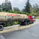 Precaución en la vía Biblián-Zhud por un hundimiento en San Camilo.