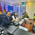 En la Mesa de Seguridad Electoral Provincial se socializó con los delegados de 19 instituciones de seguridad y control el avance de la organización del Referéndum y Consulta Popular 2025. Foto: CNE