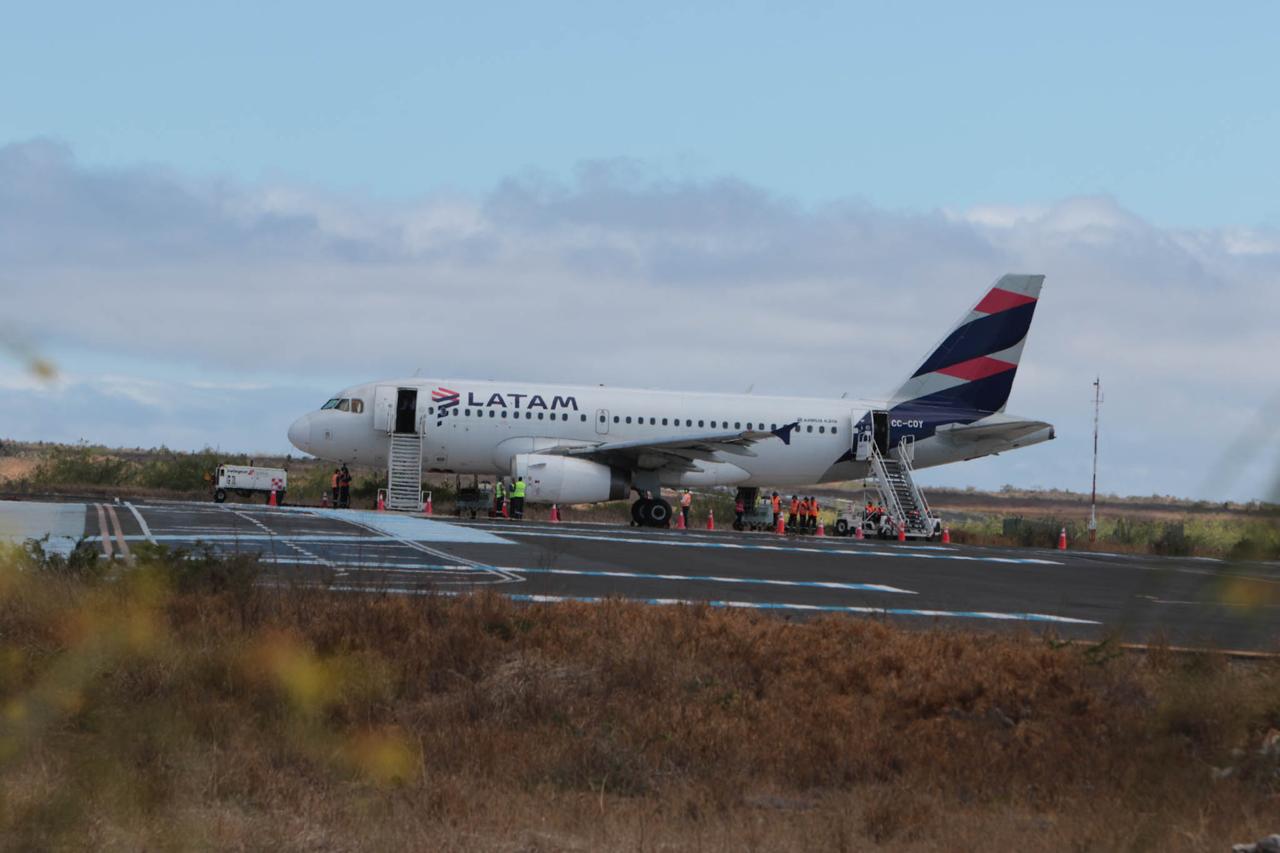 LATAM Ecuador operará la ruta Cuenca-Quito-Baltra-Cuenca-Quito. Foto: El Mercurio