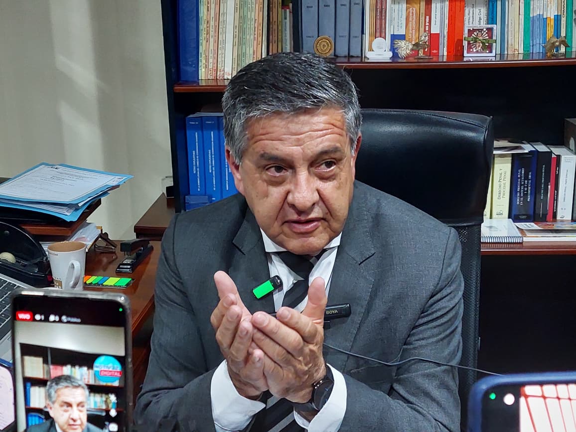 Leonardo Amoroso se refirió a la amenaza que recibió el director de la cárcel de Turi en Cuenca. Foto: El Mercurio