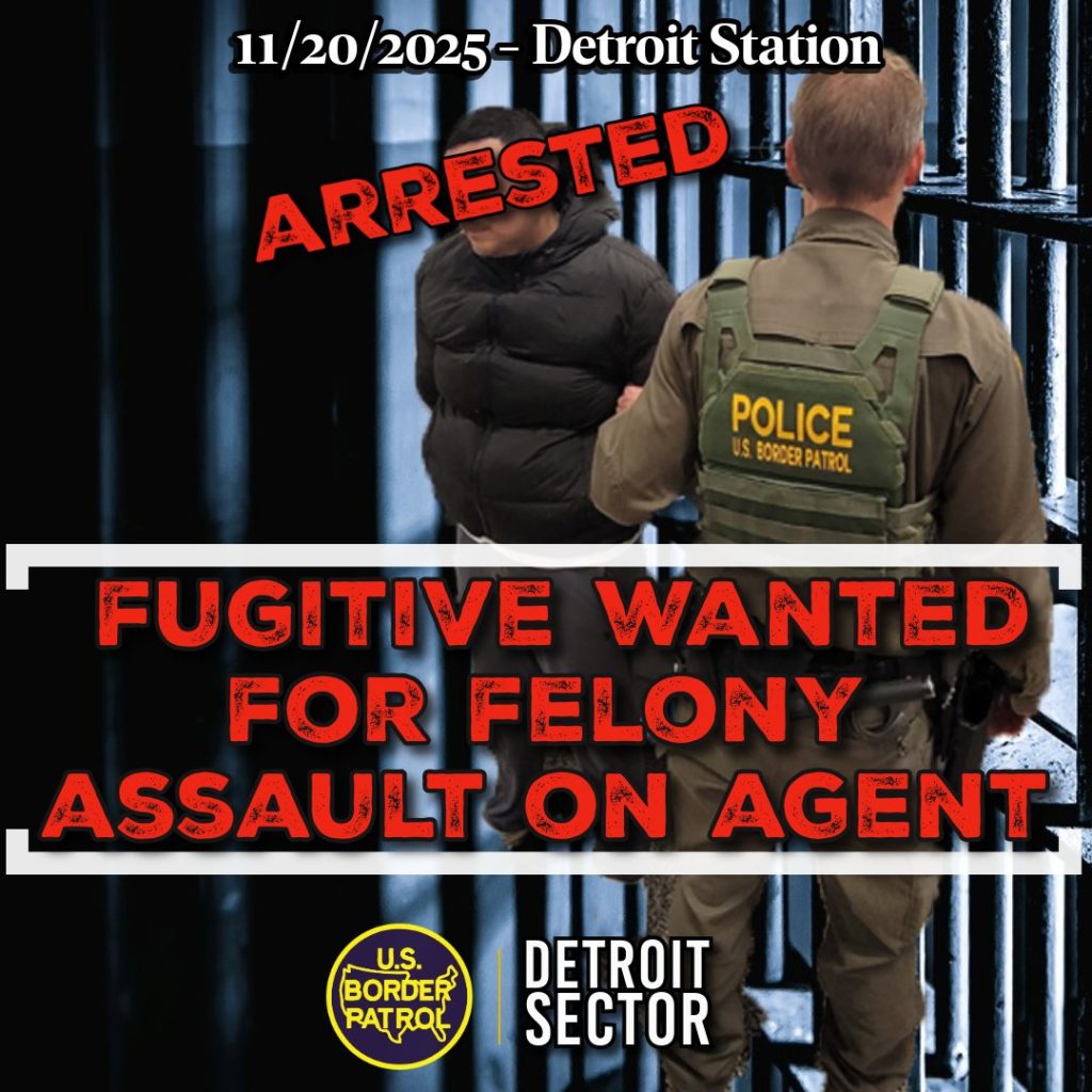 Dos migrantes de Ecuador agredieron a un agente de la Estación de Detroit.