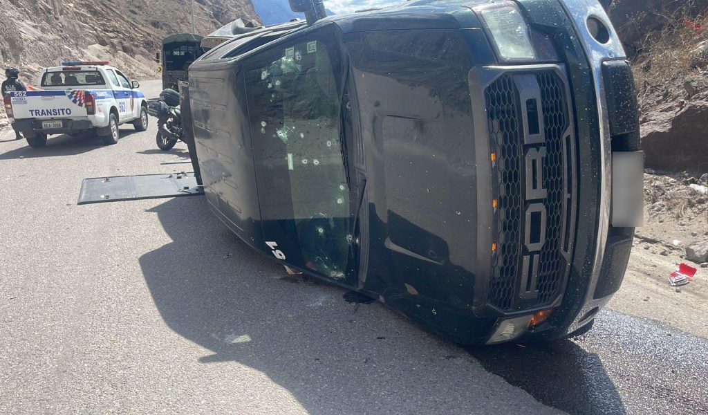 El suceso se registró en la vía Cuenca Girón Pasaje. /Cortesía