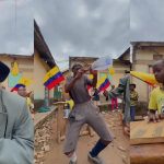 Captura de los videos publicados por la Fundación en Uganda. /Cortesía