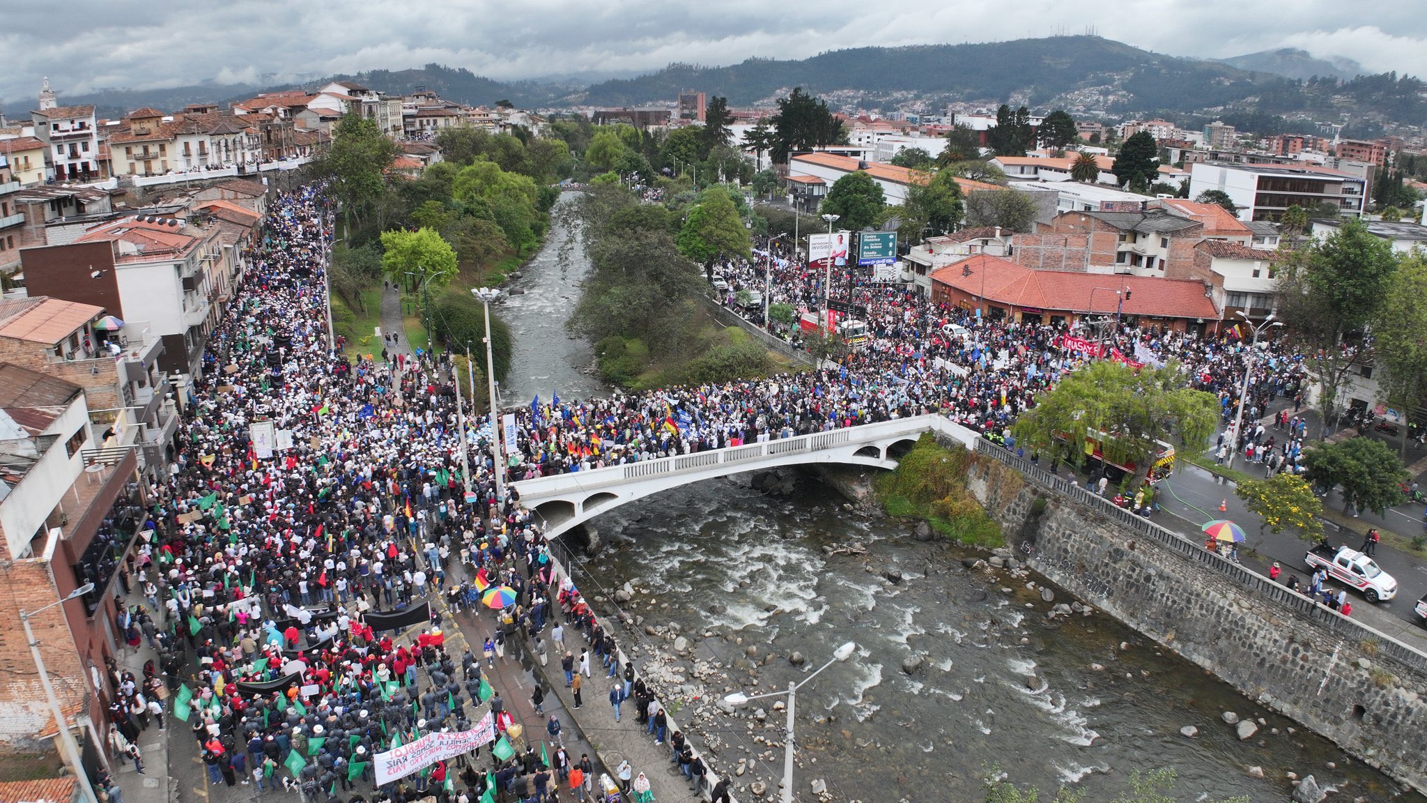 La marcha que blindó el agua para Cuenca contra la minería. Fue el 16 de septiembre de 2025.