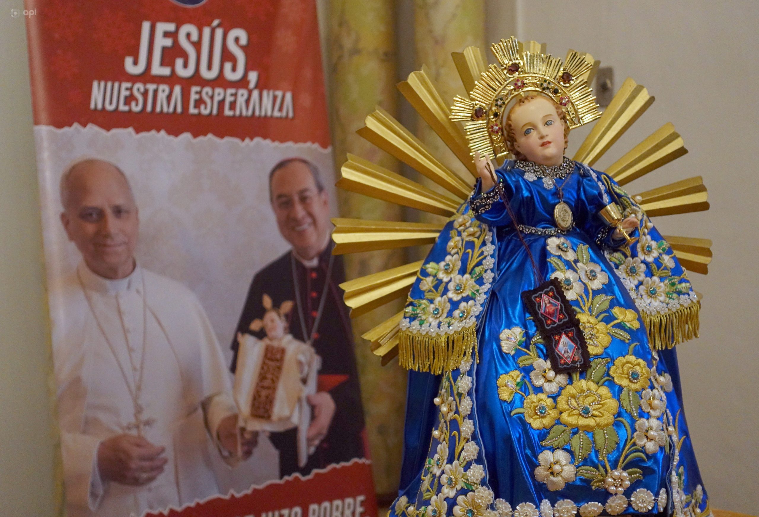 Este 24 de diciembre la imagen del Niño Viajero saldrá a las calles de Cuenca. Foto: API