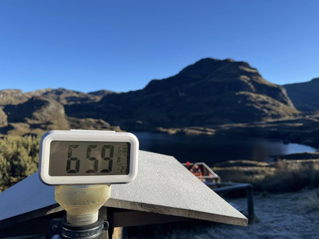 Los descensos de temperatura en Ecuador en este 2025 se han registrado varias veces. Foto: ETAPA EP