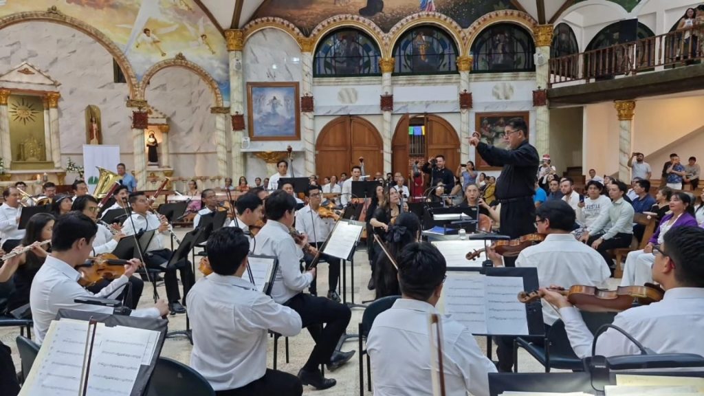 La Orquesta Sinfónica de Cuenca en uno de sus últimos conciertos. Foto: OSC
